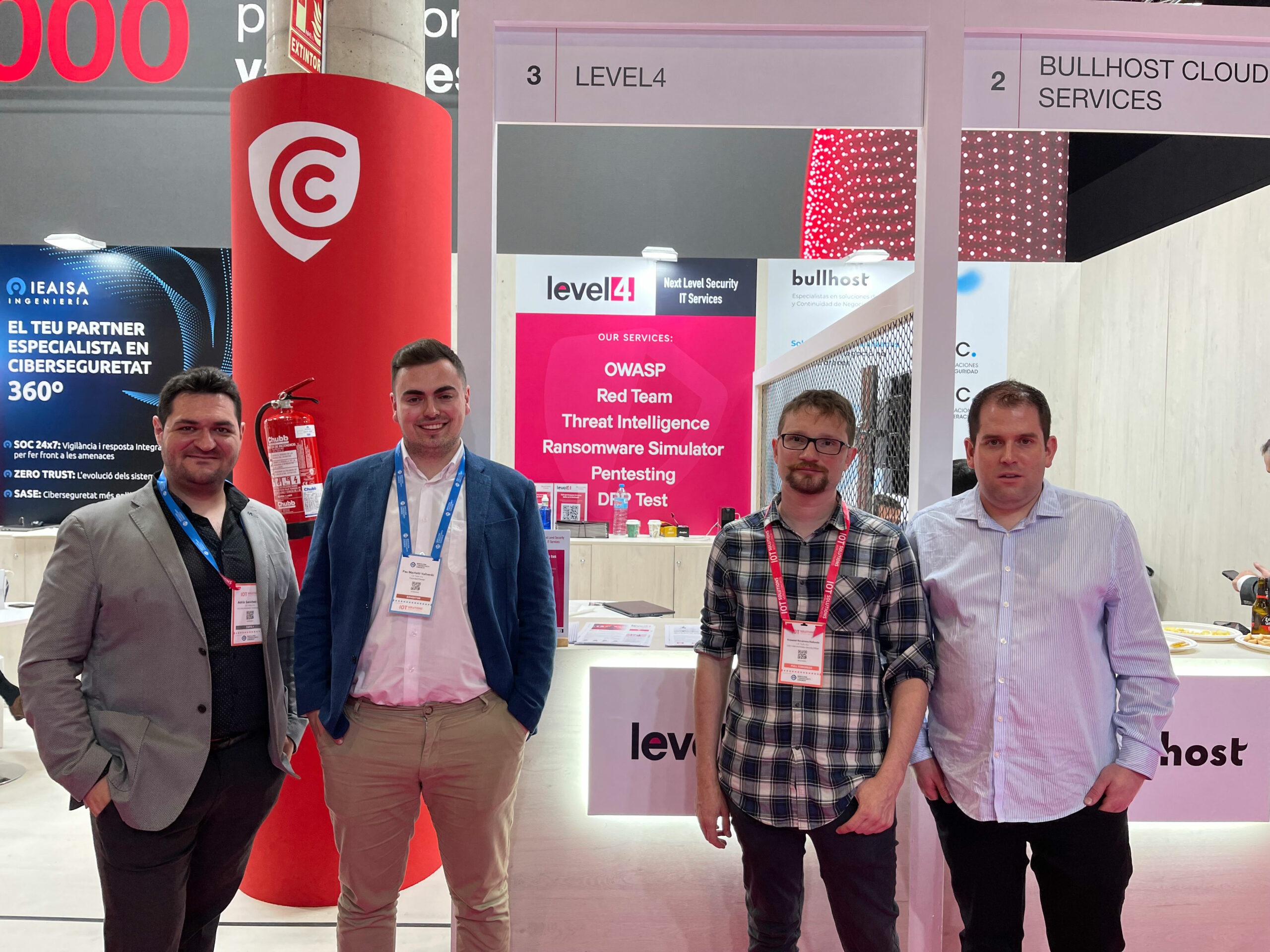 Level4 en el Barcelona Cybersecurity Congress 2024