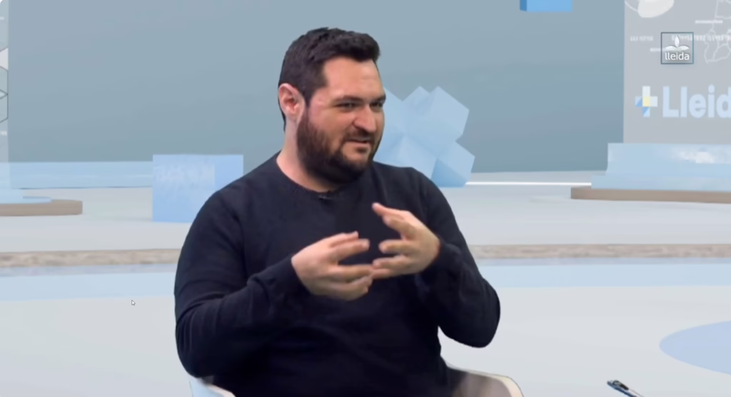 Adrià Sánchez entrevistat a Lleida Televisió