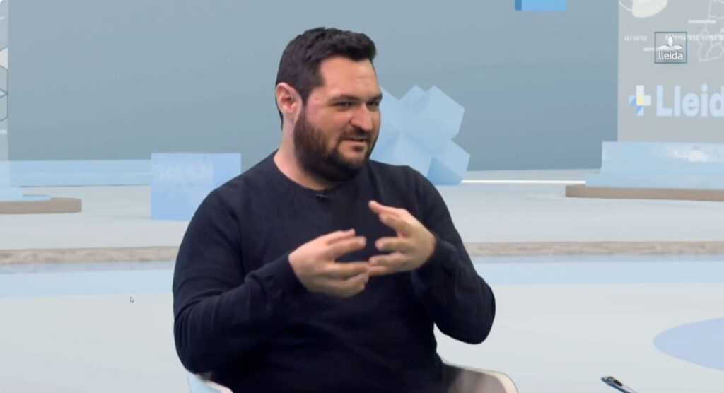 Adrià Sánchez entrevistat a Lleida Televisió