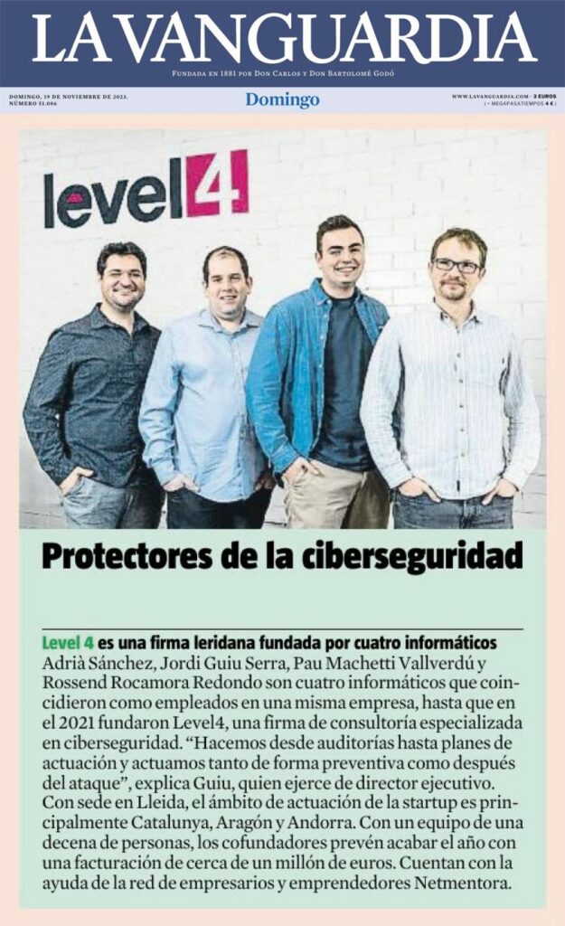 La Vanguardia - Protectores de la Ciberseguridad