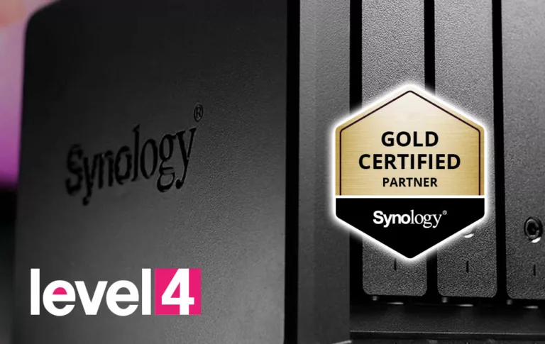 Level4: Gold Certified Partner Synology