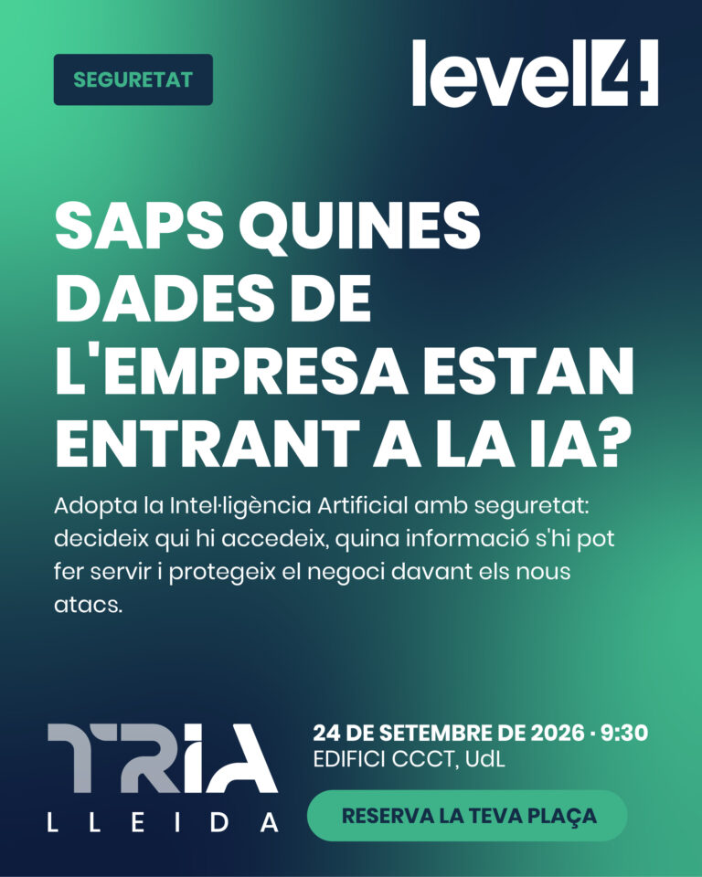TrIA Lleida - Ponència Ciberseguretat Level4